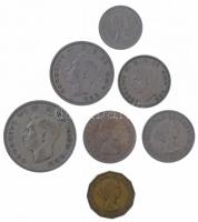 Nagy-Britannia 1942. 1/2C Ag "VI. György" + 1949. 1Sh Cu-Ni "VI. György" + 1951....