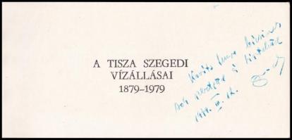 1979 A Tisza szegedi vízállásai 1879-1979, Alsótiszavidéki Vízügyi Igazgatóság