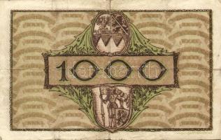 Német Birodalom/Weimari Köztársaság/Bamberg 1922.10. 1000M T:III
