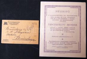 Flottanaptár reklám és érdekes meghívó