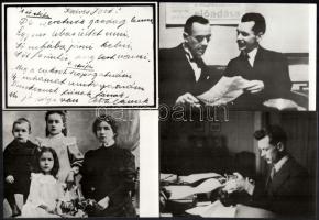 József Attila és Madács Imre album, 2 db. Bp., Képzőművészeti Alap Kiadóvállalata. Feliratozott képe...