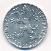 Csehszlovákia 1948. 50K Ag "Prágai felkelés harmadik évfordulója" T:1- 
Czechoslovakia 19...