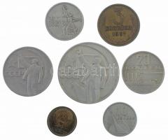 Szovjetunió 1967. 1k-1R (7xklf) "A forradalom 50. évfordulója" T:2 
Soviet Union 1967. 1 ...