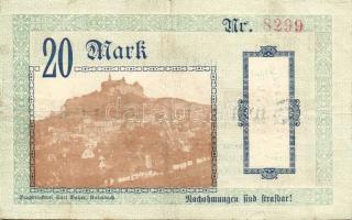 Német Birodalom/Weimari Köztársaság/Kulmbach 1918. 20M (3x) T:II,II-