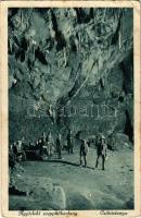 1923 Aggteleki cseppkőbarlang, Csikóstanya. A Magyarországi Kárpát Egyesület Propaganda Bizottságának kiadása (EB)