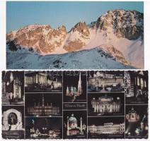 25 db MODERN nagy alakú külföldi város képeslap / 25 modern big-sized European town-view postcards