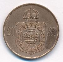 Brazília 1869. 20R bronz "II. Pedro" T:2 fo.
Brazil 1869. 20 Reis bronze "Pedro II&q...