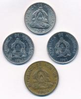 Honduras 1973. 50c Cu-Ni "FAO" + 1989. 10c sárgaréz + 1991-1994. 50c Ni-acél (2xklf) T:2
...