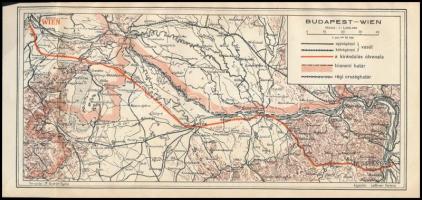Budapest székesfőváros iskolai kirándulóvonatai 13.: Bécs-Wien. Szerk.: Dr. Bodnár Gyula. Bp., 1935,...