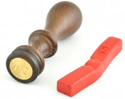 Bortoletti pecsétnyomó pecsétviasszal, ismertetővel