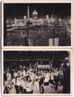 1038-1938 Budapest. A kettős szent év emlékére - XXXIV. Nemzetközi Eucharisztikus Kongresszus képesl...