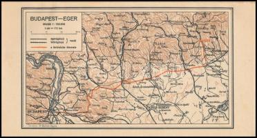 Budapest székesfőváros iskolai kirándulóvonatai 2.: Eger. Szerk.: Dr. Bodnár Gyula. Bp., 1938, Budap...