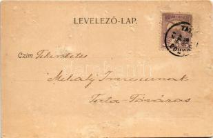 1900 Tata-Tóváros, Tatatóváros; Kálvária (tűnyomok / pinmarks)