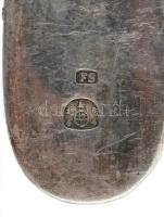 Ezüst (Ag) Vegyes kanalak, jelzettek, nettó: 290g