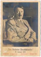 Adolf Hitler. Der Befreier Deutschlands 30. Januar 1933. Der Führer in seinem Heim am Obersalzberg. Photo Hoffmann (fl)