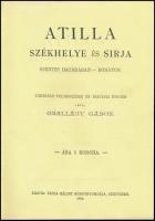 Csallány Gábor: Attila székhelye és sírja Szentes határában - Dónáton. H.n., é.n., magánkiadás. Reprint. Tűzött papírkötés.