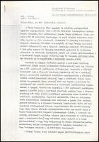 1987 Peking, Éliás Béla, az MTI tudósítójának jelentése Hu Jao-pang kínai kommunista pártfőtitkár lemondatásának hátteréről, másolat, 5 p.