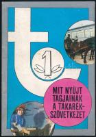 cca 1970-1980 Mit nyújt tagjainak a takarékszövetkezet reklámkatalógus