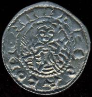 Salamon 1063-74. Denár Ag ÉH.10 hátlapi részleges duplaveret! T:3+