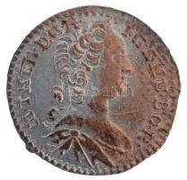 1756K-B 1kr Ag "Mária Terézia" (0,79g) T:2- 
Huszár: 1744., Unger III.: 1265