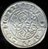 Salamon 1063-74. Denár Ag ÉH.10 T:2- repedés