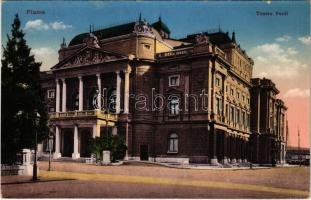 1914 Fiume, Rijeka; Teatro Verdi / theatre (Rb)