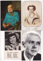 10 db MODERN motívum képeslap: híres emberek / 10 modern motive postcards: famous people