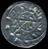 I.László 1077-95. Denár Ag ÉH.15 hátlapi duplaveret variáns előlapi körben háromszög helyett kereszt...