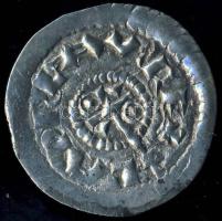 I.László 1077-95. Denár Ag ÉH.15 variáns előlapi körben háromszögek helyett körben pontok! T:2/1-