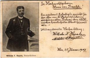 1907 Wilhelm F. Hapala Naturdichter (fl)