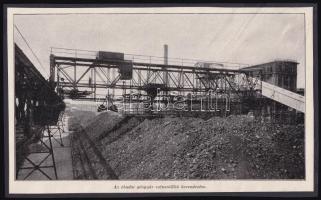 cca 1920 Óbudai gázgyár látképei, 6 db nyomat kartonra kasírozva, 13x21 cm és 17x14 cm közötti méret...