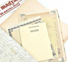 1848 "Talpra magyar...! + Petőfi - dokumentumok hasonmás kiadásban, 2 db mappa