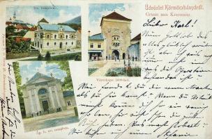 Körmöcbánya with synagogue