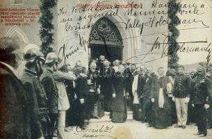 Rajecfürdő Sanctifying the chapel Batthyány Vilmos