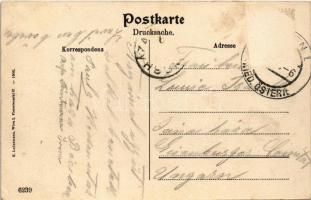 Baden, Rathhaus, Hauptplatz / town hall, main square, Trinity statue, Hotel Stadt Wien (Rb)