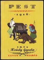 Krúdy Gyula: Pest 1916. H.n., 1997, Jövendő Kiadó Kft., 179 p. Kiadói papírkötés. Az 1917-es Tevan kiadás reprint kiadása.