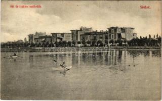 1911 Siófok, Sió és Hullám szálloda. Elkán Ármin kiadása