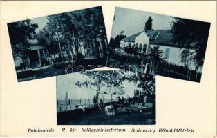 Balatonlelle, M. kir. belügyminisztérium Scitovszky Béla üdülőtelepe