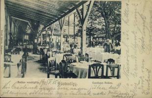 Budapest II. Hűvösvölgy Balázs vendéglő (EK)