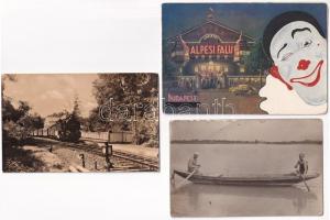 25 db RÉGI történelmi magyar város képeslap vegyes minőségben / 25 pre-1945 historical Hungarian tow...