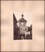 cca 1880 Constanz nagy méretű fotó kartonon / Large photo 13x18 cm
