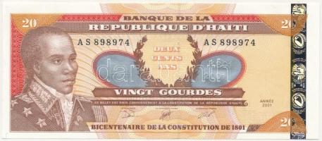 Haiti 2001. 20G T:I Haiti 2001. 20 Gourdes C:UNC Krause P#271