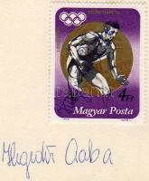 Sport aláírás 1972 Hegedűs Csaba birkózó olimpiai bajnok aláírása