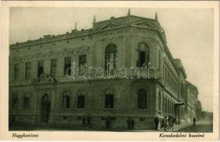 1934 Nagykanizsa, Kereskedelmi kaszinó