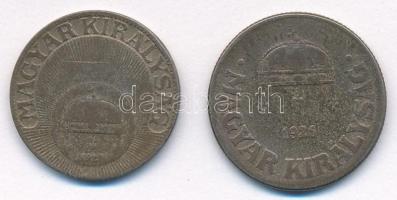 1926. 20f Cu-Ni + 1926. 50f Cu-Ni T:2,2- 
Adamo P4, P5