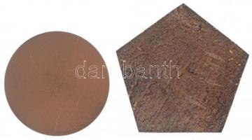 ~1970-1980. "PV - Áldozatkész munkáért 35 év" Br emlékrem eredeti tokban (76x77mm) + Képír...