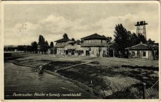 1935 Budapest XX. Pestszenterzsébet, Pesterzsébet, Erzsébetfalva; Somody csónakház