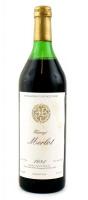 1984 Tihanyi Borászat - Merlot, száraz vörösbor, bontatlan palack, szakszerűen tárolva, kopottas címkével, 12%Vol., 0,75l