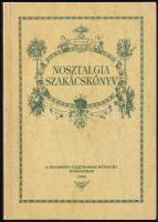 Nosztalgia szakácskönyv. Bp., 1993, Budapesti Elektromos Művek Rt., 210+2 p. Kiadói papírkötés, kissé kopott borítóval.