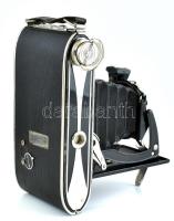 Agfa Billy record harmonikás fényképezőgép Anastigmat Jgestar f: 8,8 objektívvel. Kinyitó láb lejár